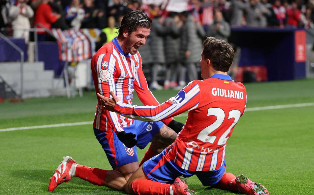 关于马竞进攻犀利,吉梅内斯奉献帽子戏法的信息 关于马竞进攻犀利,吉梅内斯奉献帽子戏法的信息