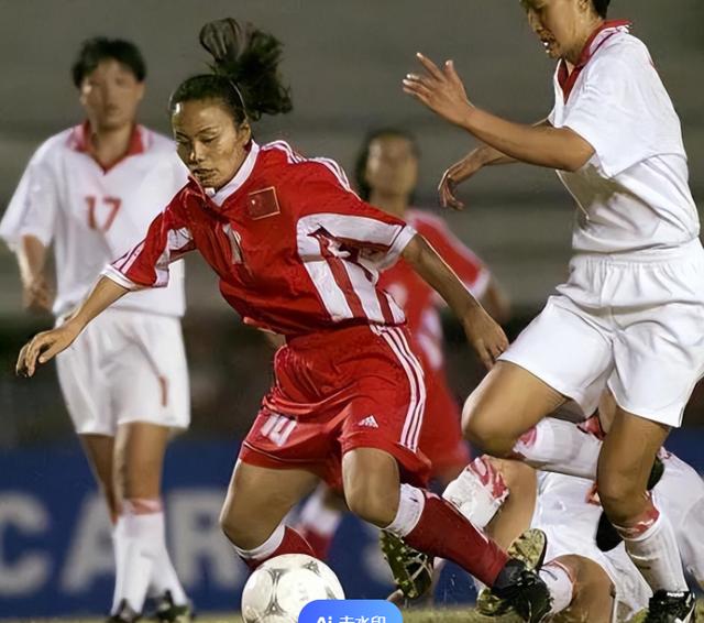 中国女足在比赛中展现出高超球技 中国女足在比赛中展现出高超球技